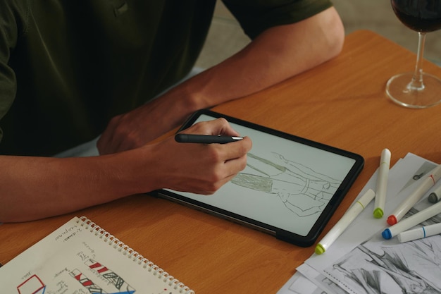 User research materials including interview notes, personas, and journey maps